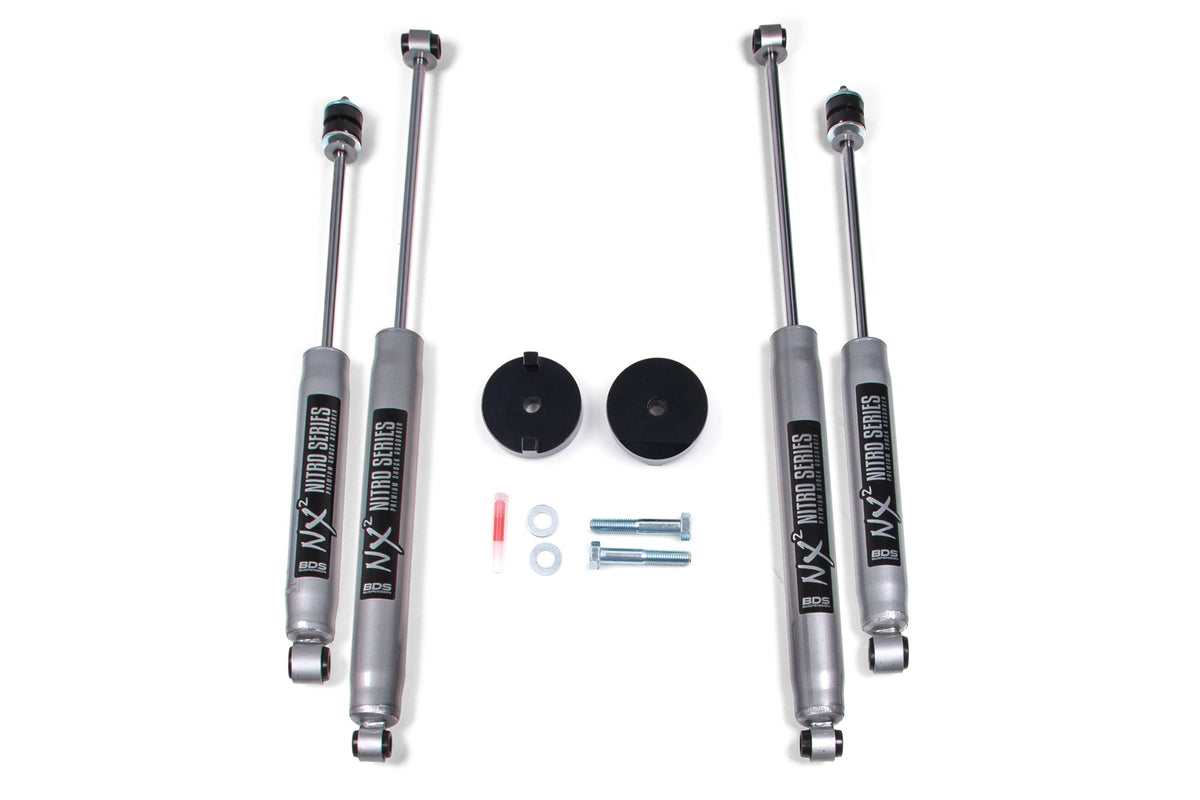 1 Inch Leveling Kit | Coil Spacer | Ford F250/F350 Super Duty (17-19) 4WD - BDS Suspension BDS1518FS