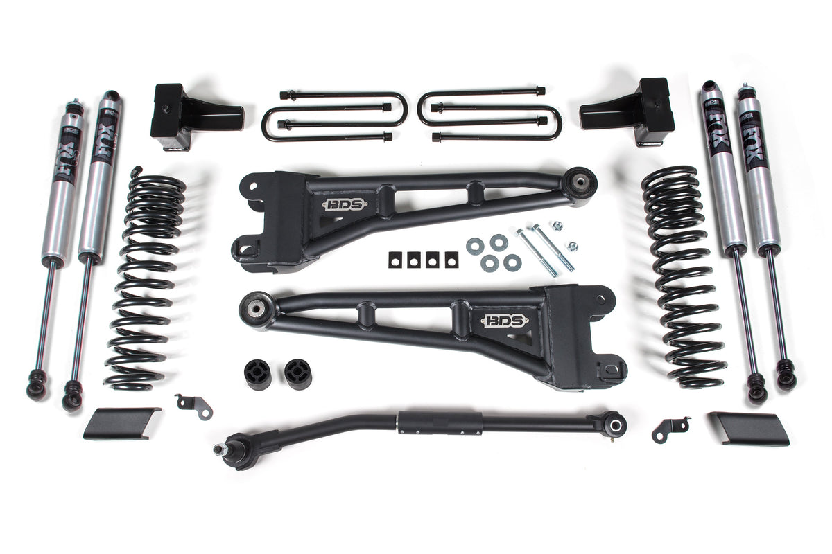 2.5 Inch Lift Kit w/ Radius Arm | Ford F250/F350 Super Duty (17-19) 4WD | Diesel - BDS Suspension BDS1543H