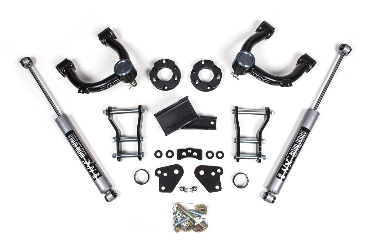 3.5 Inch Lift Kit | Ford Ranger (19-23) 4WD - BDS Suspension BDS1545FS