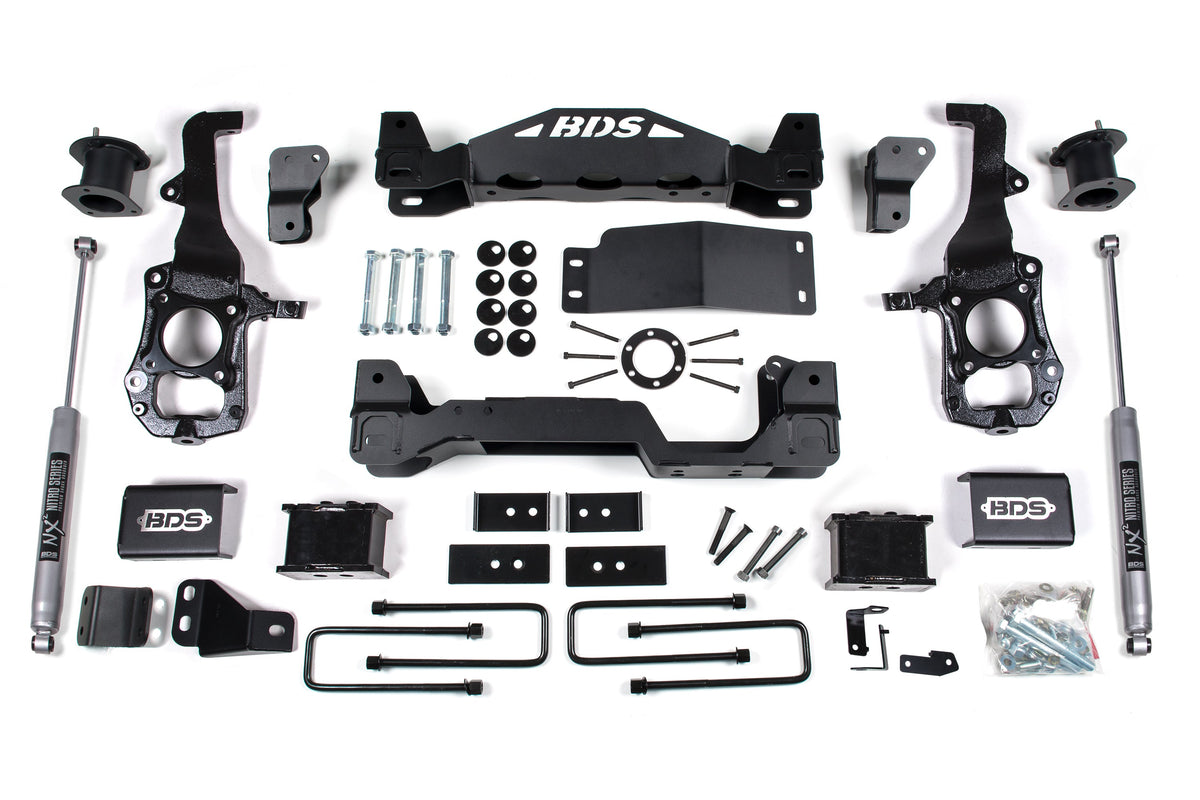 6 Inch Lift Kit | Ford F150 (21-25) 4WD - BDS Suspension BDS1579FS