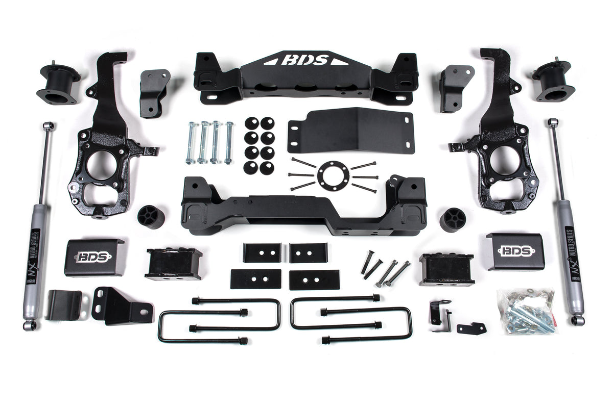 4 Inch Lift Kit | Ford F150 (21-25) 4WD - BDS Suspension BDS1583FS