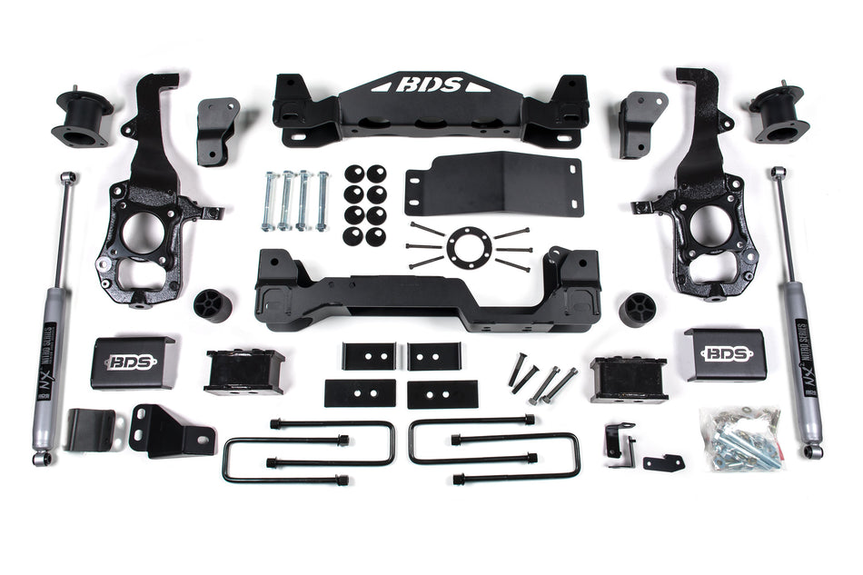 4 Inch Lift Kit | Ford F150 (21-25) 4WD - BDS Suspension BDS1583FS