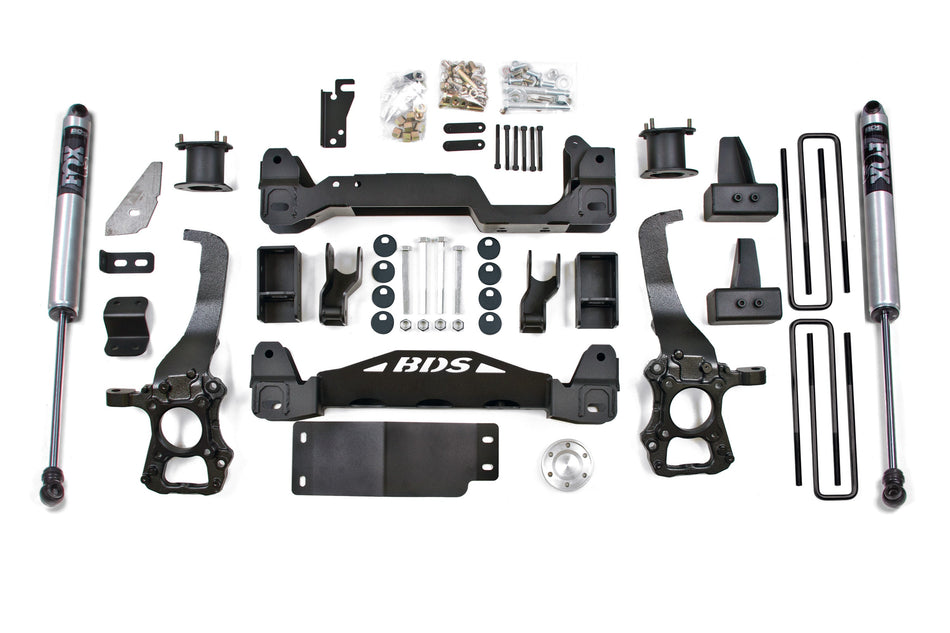 4 Inch Lift Kit | Ford F150 (2014) 4WD - BDS Suspension BDS1502H