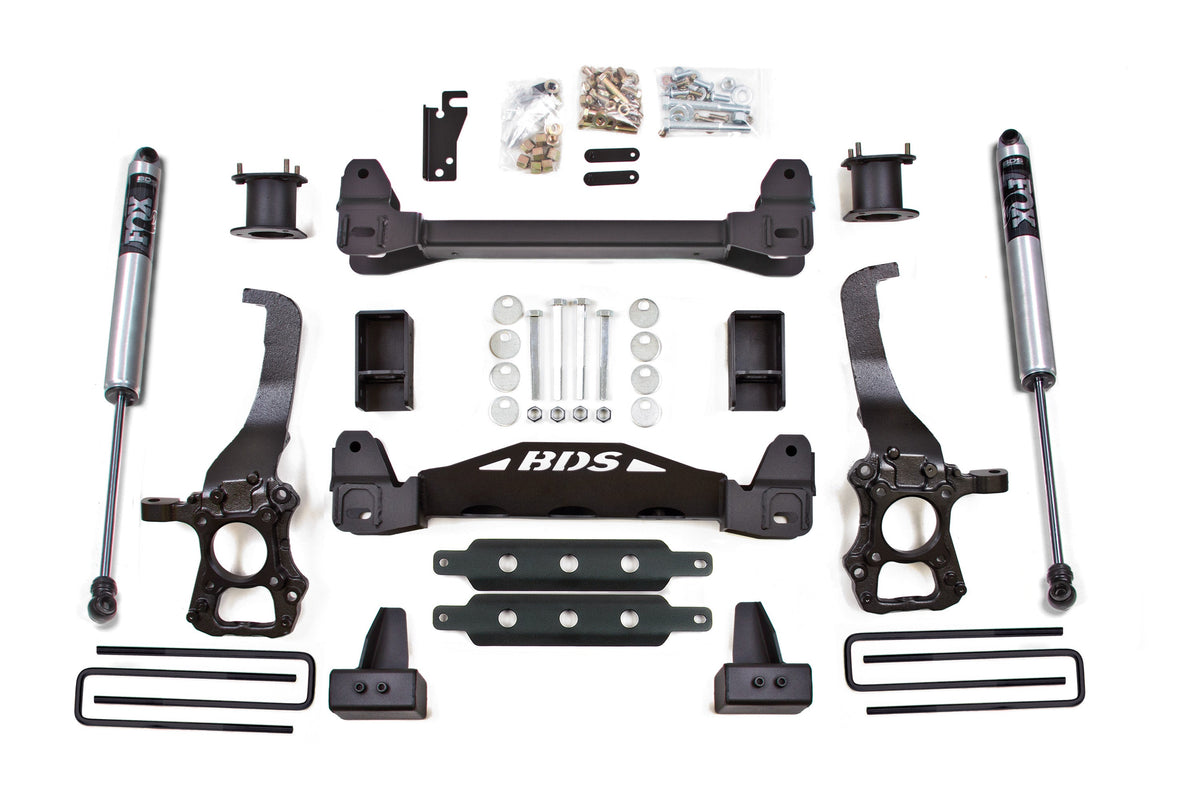 4 Inch Lift Kit | Ford F150 (2014) 2WD - BDS Suspension BDS1504H