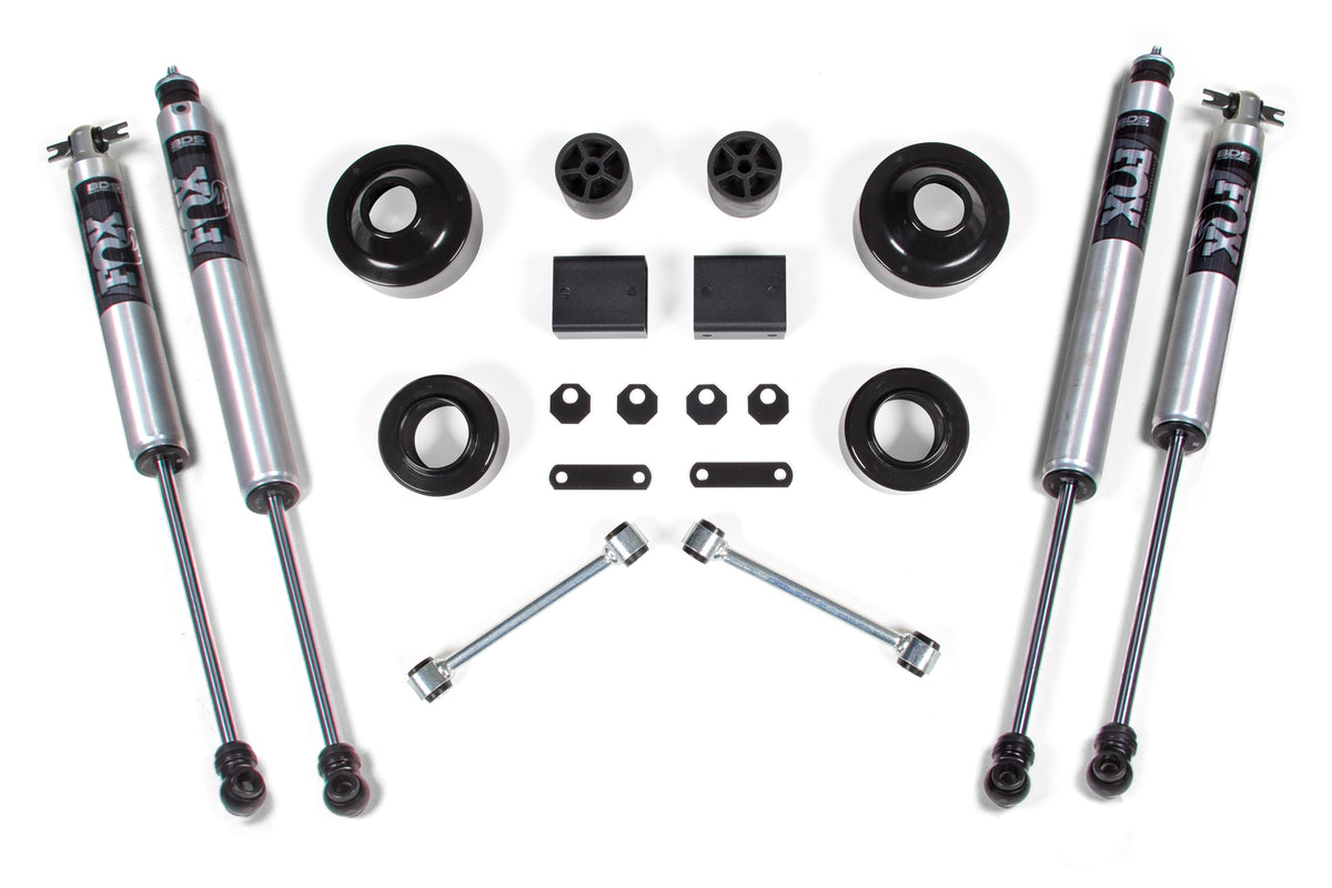 2 Inch Lift Kit | Coil Spacer | Jeep Wrangler JK (07-11) 2-Door - BDS Suspension BDS1401H