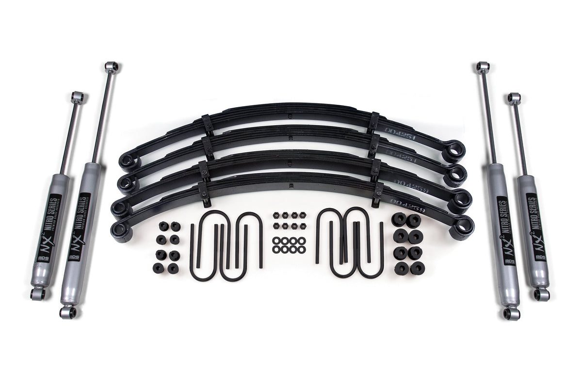 2.5 Inch Lift Kit | Jeep CJ5/CJ7 (82-86) - BDS Suspension BDS405FS