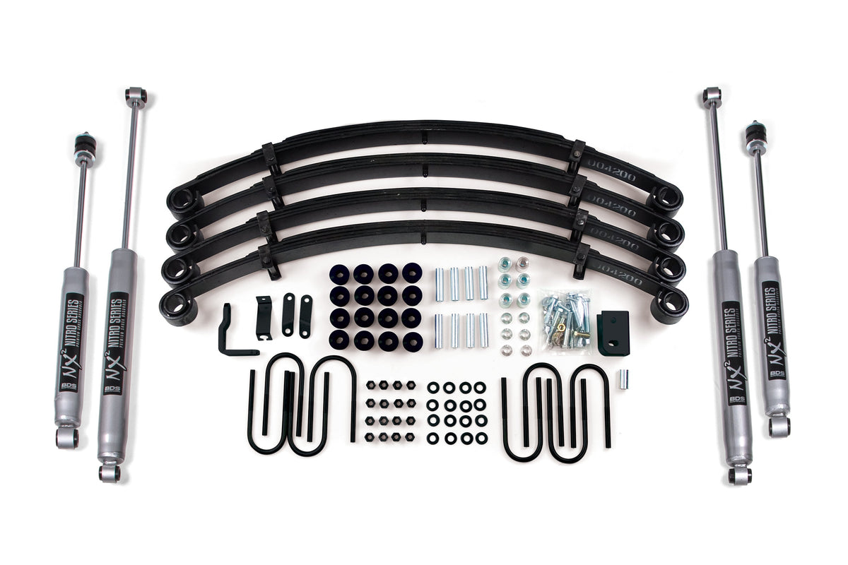 2 Inch Lift Kit | Jeep Wrangler YJ (87-95) - BDS Suspension BDS408H