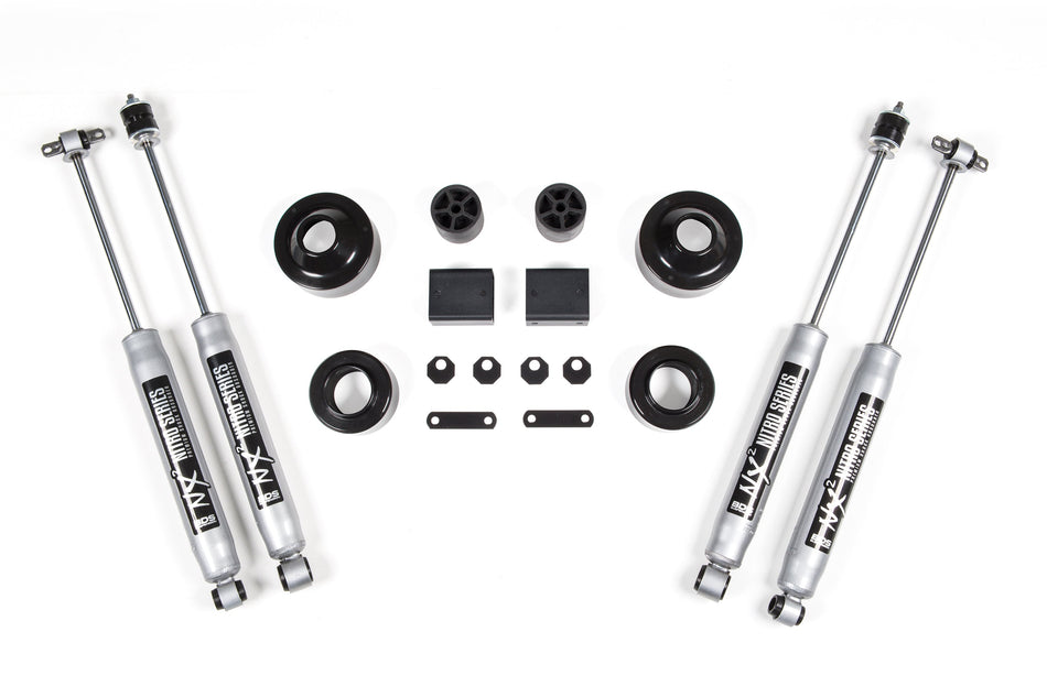 2 Inch Lift Kit | Coil Spacer | Jeep Wrangler JK (07-18) 2/4-Door - BDS Suspension BDS463H