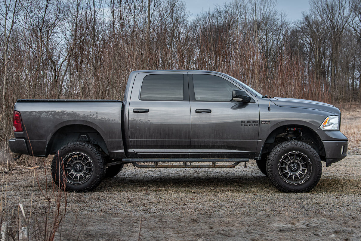 13-18 Ram 1500/ 2019-2023 1500 Classic 4WD 4 Inch Suspension Lift Kit, 3 Inch Rear Lift, Coil Spring - Fox 2.5...