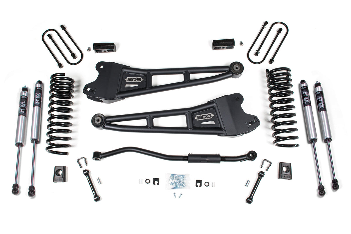 3 Inch Lift Kit w/ Radius Arm | Ram 3500 (13-18)  4WD | Diesel - BDS Suspension BDS1622H