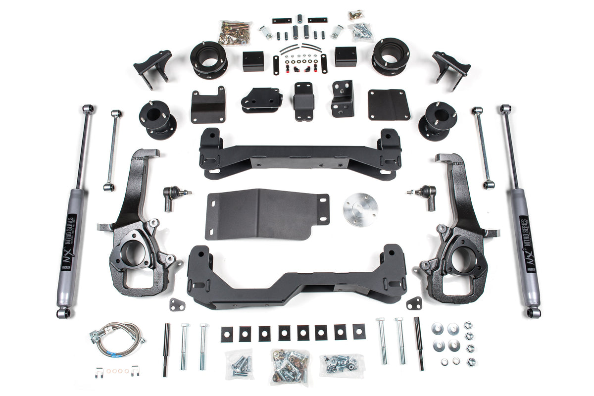 4 Inch Lift Kit | Ram 1500 w/ Air Ride (13-18) 4WD - BDS Suspension BDS1623FS