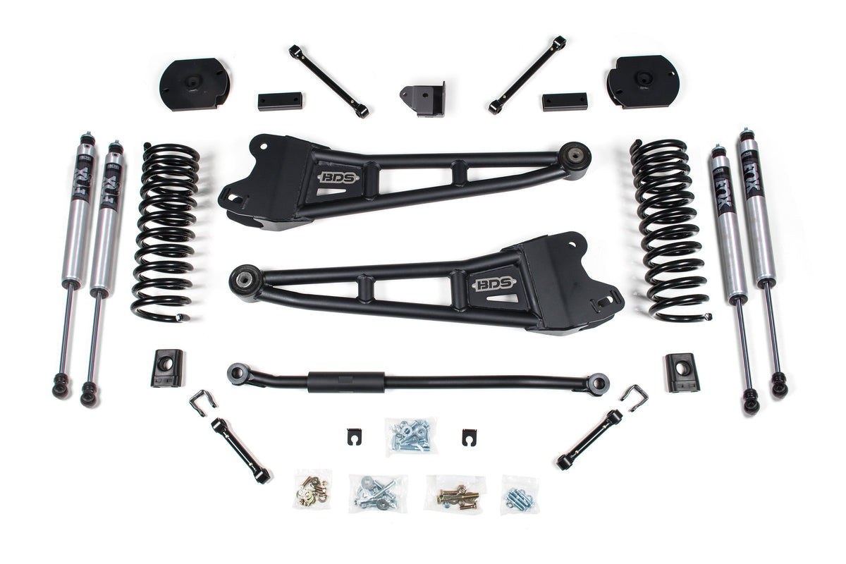 3 Inch Lift Kit w/ Radius Arm | Ram 2500 (14-18) and (2025) 4WD | Diesel - BDS Suspension BDS1624H