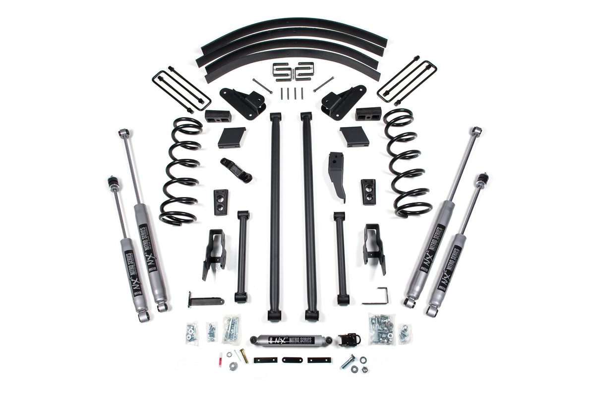 4.5 Inch Lift Kit | Long Arm Conversion | Dodge Ram 2500/3500 (94-99) 4WD - BDS Suspension BDS213FS