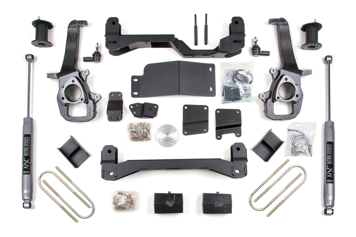6 Inch Lift Kit | Dodge Ram 1500 (06-08) 4WD - BDS Suspension BDS624FS