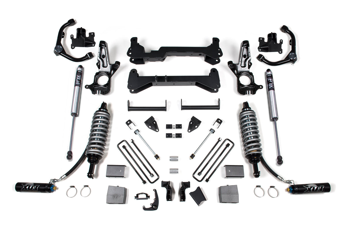 7 Inch Lift Kit | FOX 2.5 Coilover Conversion | Chevy Silverado or GMC Sierra 2500HD (01-10) 2WD - BDS Suspension BDS149FDSC