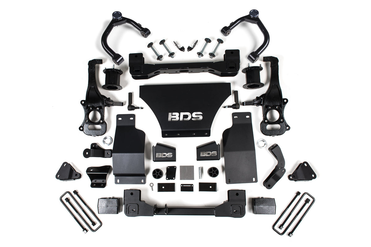4 Inch Lift Kit | Adaptive Ride Control Only | Chevy Silverado High Country or GMC Denali 1500 (19-24) 4WD | Gas - BDS...