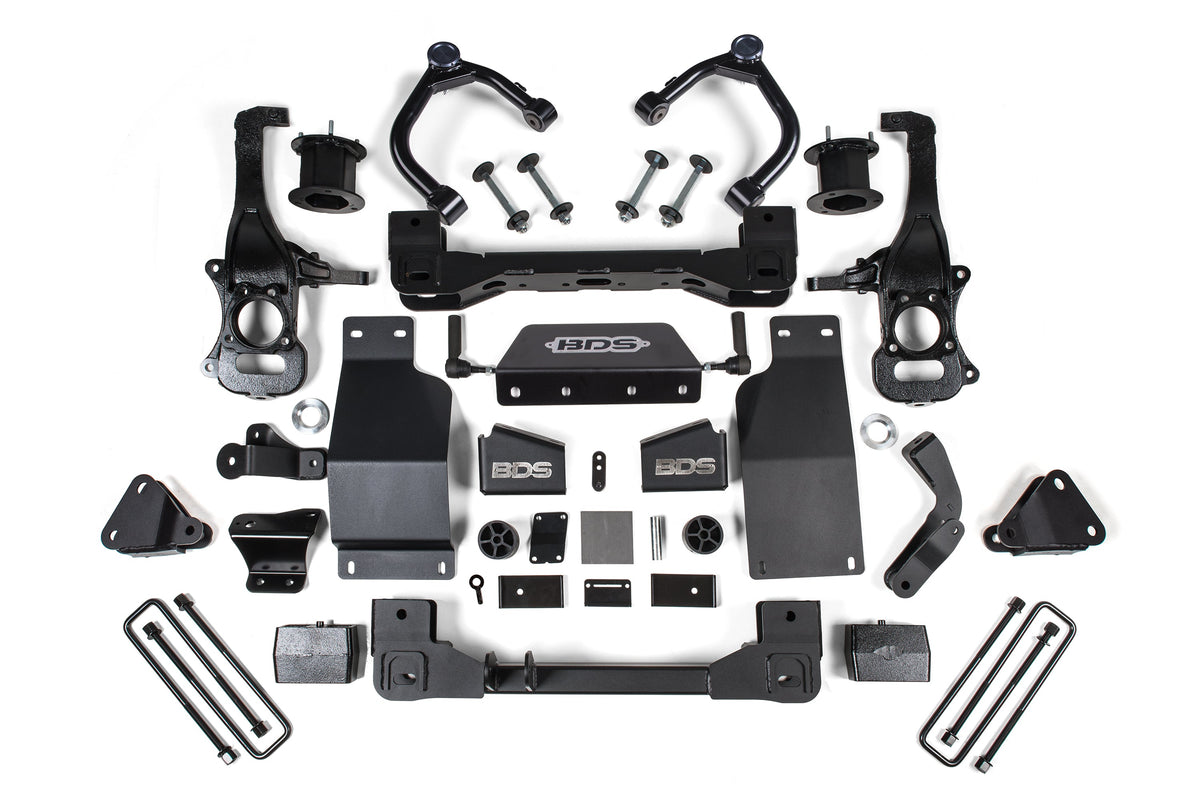 4 Inch Lift Kit | Adaptive Ride Control Only | Chevy Silverado High Country or GMC Denali 1500 (19-24) 4WD | Diesel - BDS...