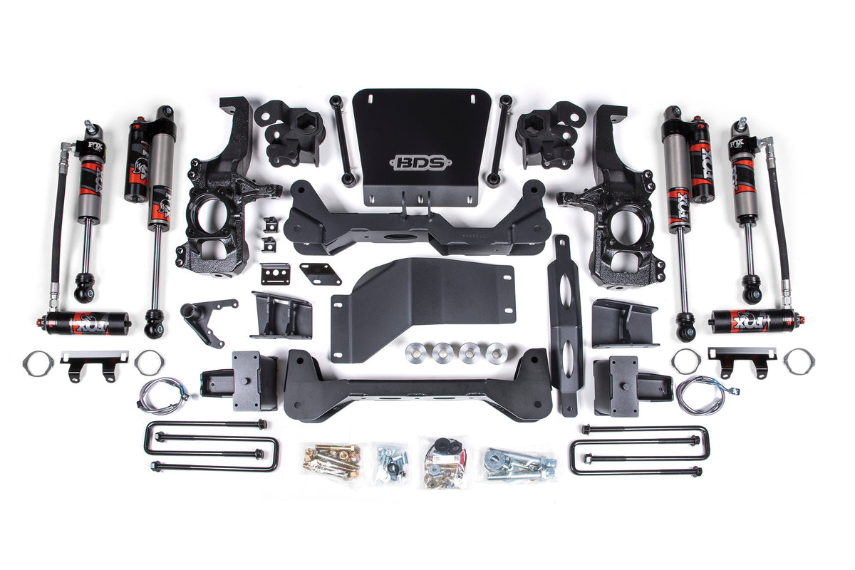 6.5 Inch Lift Kit | FOX Performance Elite | Chevy Silverado or GMC Sierra 2500HD/3500HD (20-26) 4WD - BDS Suspension...
