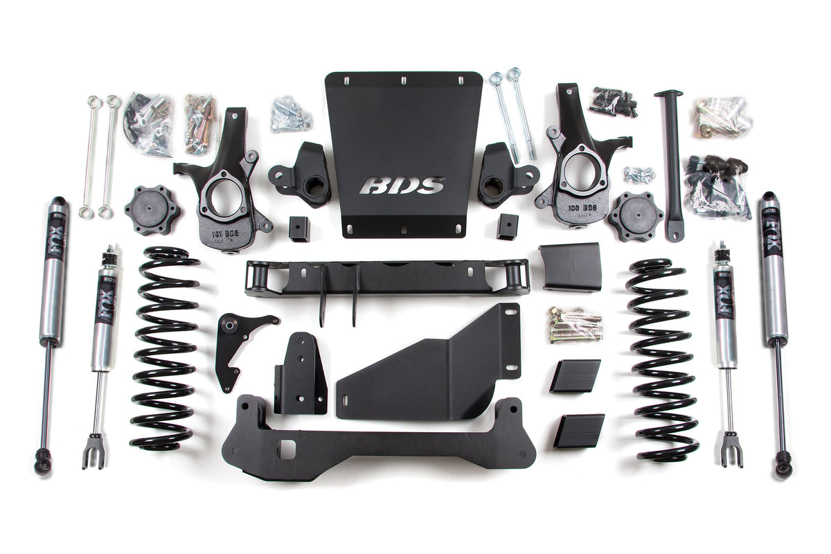 6 Inch Lift Kit | Chevy/GMC Avalanche, Surburban, Tahoe, or Yukon 1500 (00-06) 4WD - BDS Suspension BDS183H