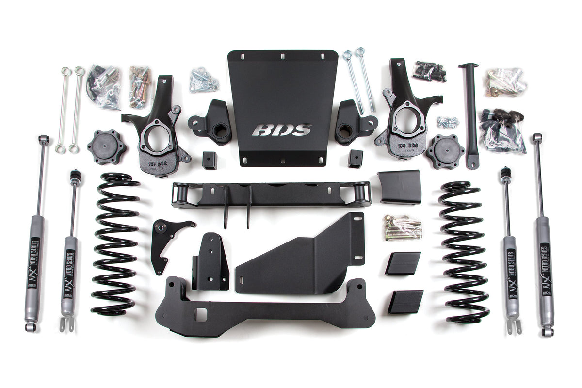6 Inch Lift Kit | Chevy/GMC Avalanche, Surburban, Tahoe, or Yukon 1500 (00-06) 4WD - BDS Suspension BDS1816H