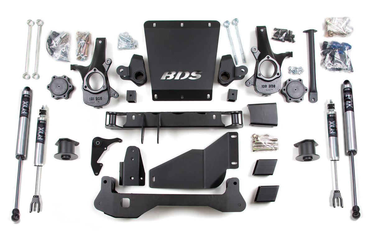 4 Inch Lift Kit | Chevy/GMC Avalanche, Surburban, Tahoe, or Yukon 1500 (00-06) 4WD - BDS Suspension BDS191H