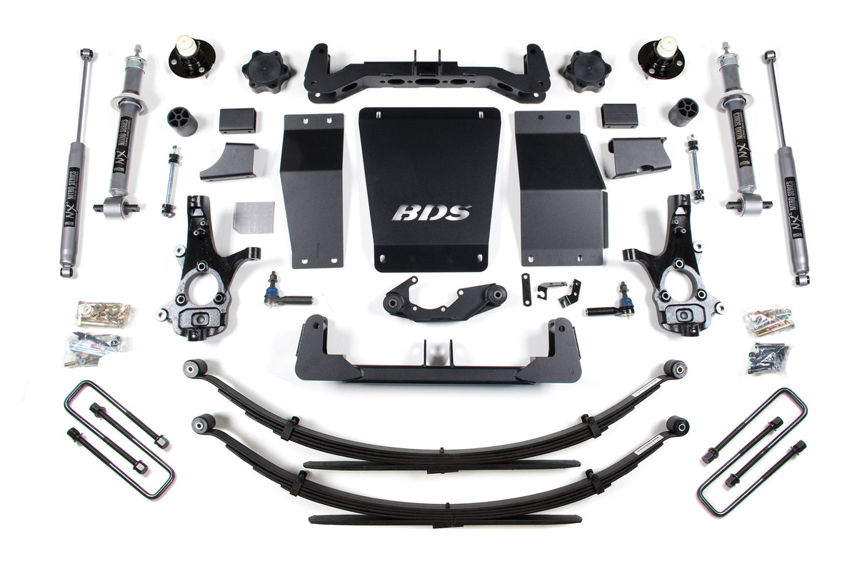 6 Inch Lift Kit | Chevy Silverado or GMC Sierra 1500 (14-18) 4WD - BDS Suspension BDS711H