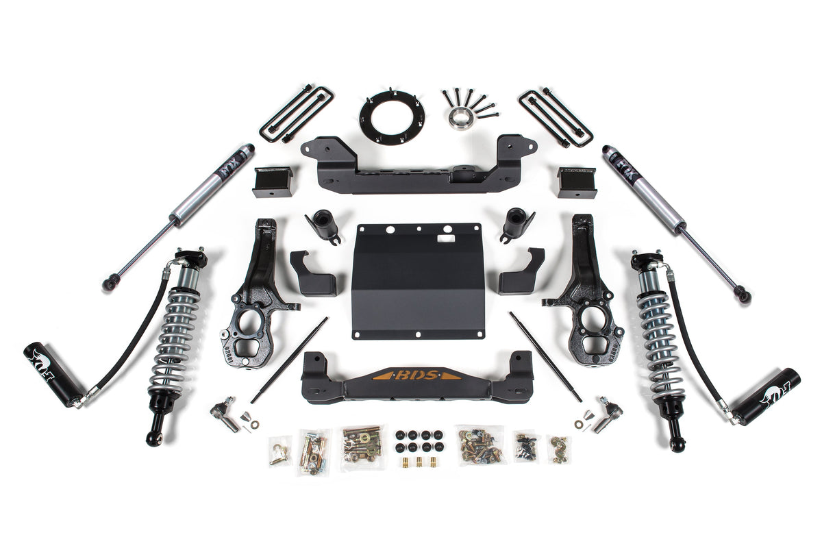 5.5 Inch Lift Kit | FOX 2.5 Coil-Over | Chevy Colorado or GMC Canyon (15-22) 4WD - BDS Suspension BDS722FDSC
