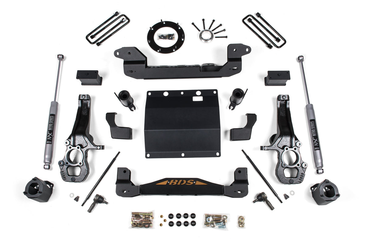 5.5 Inch Lift Kit | Chevy Colorado or GMC Canyon (15-22) 4WD - BDS Suspension BDS722FS