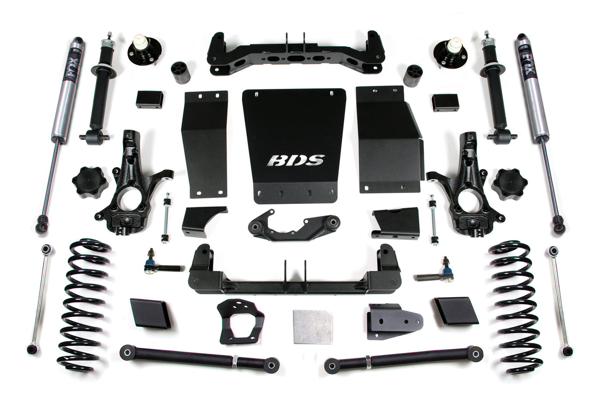 6 Inch Lift Kit | Chevy/GMC Suburban, Tahoe, Yukon/XL 1500 (15-19) 4WD - BDS Suspension BDS731H