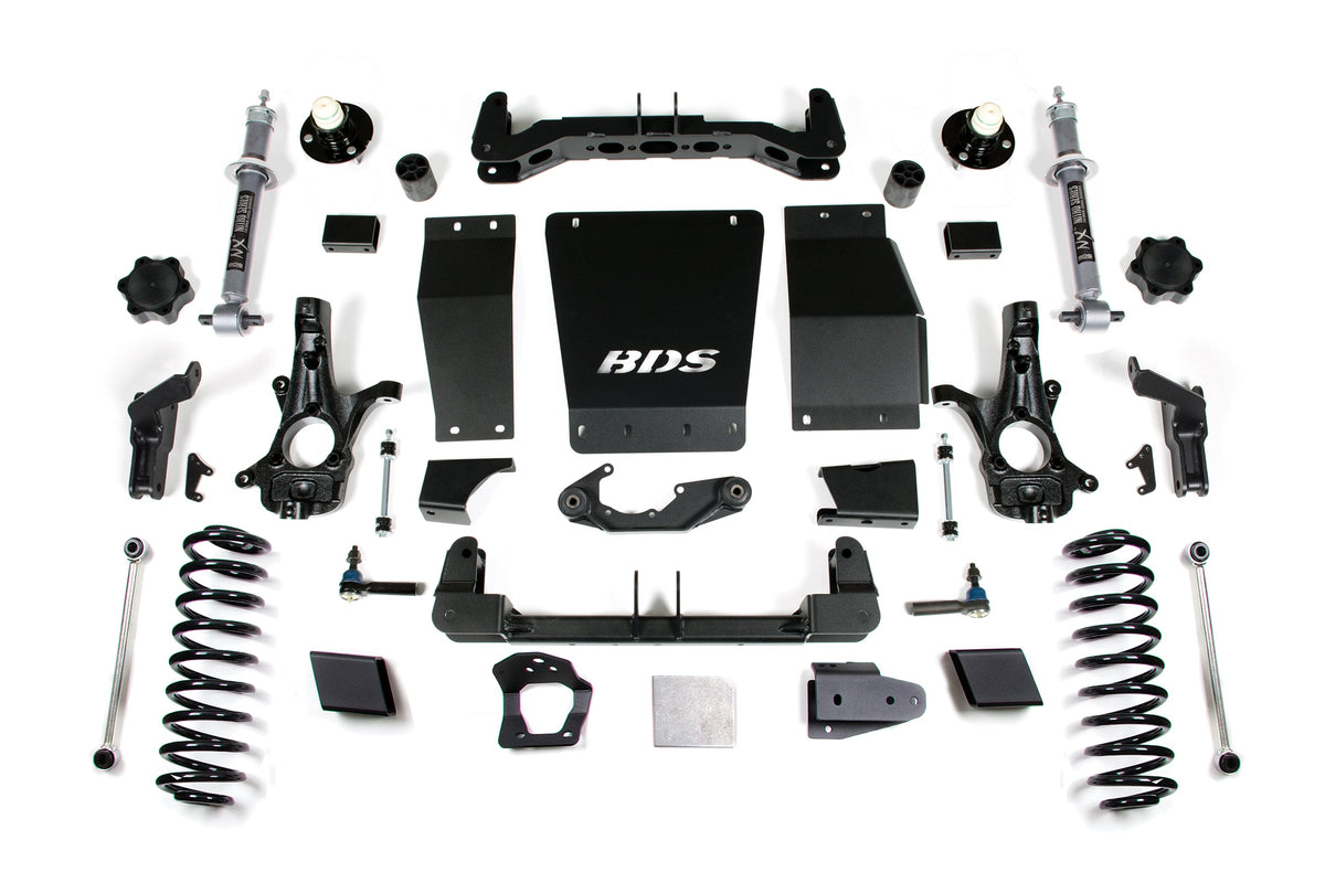 6 Inch Lift Kit | Chevy/GMC Suburban, Tahoe, Yukon/XL 1500 (15-19) 4WD | Autoride Equipped - BDS Suspension BDS736H
