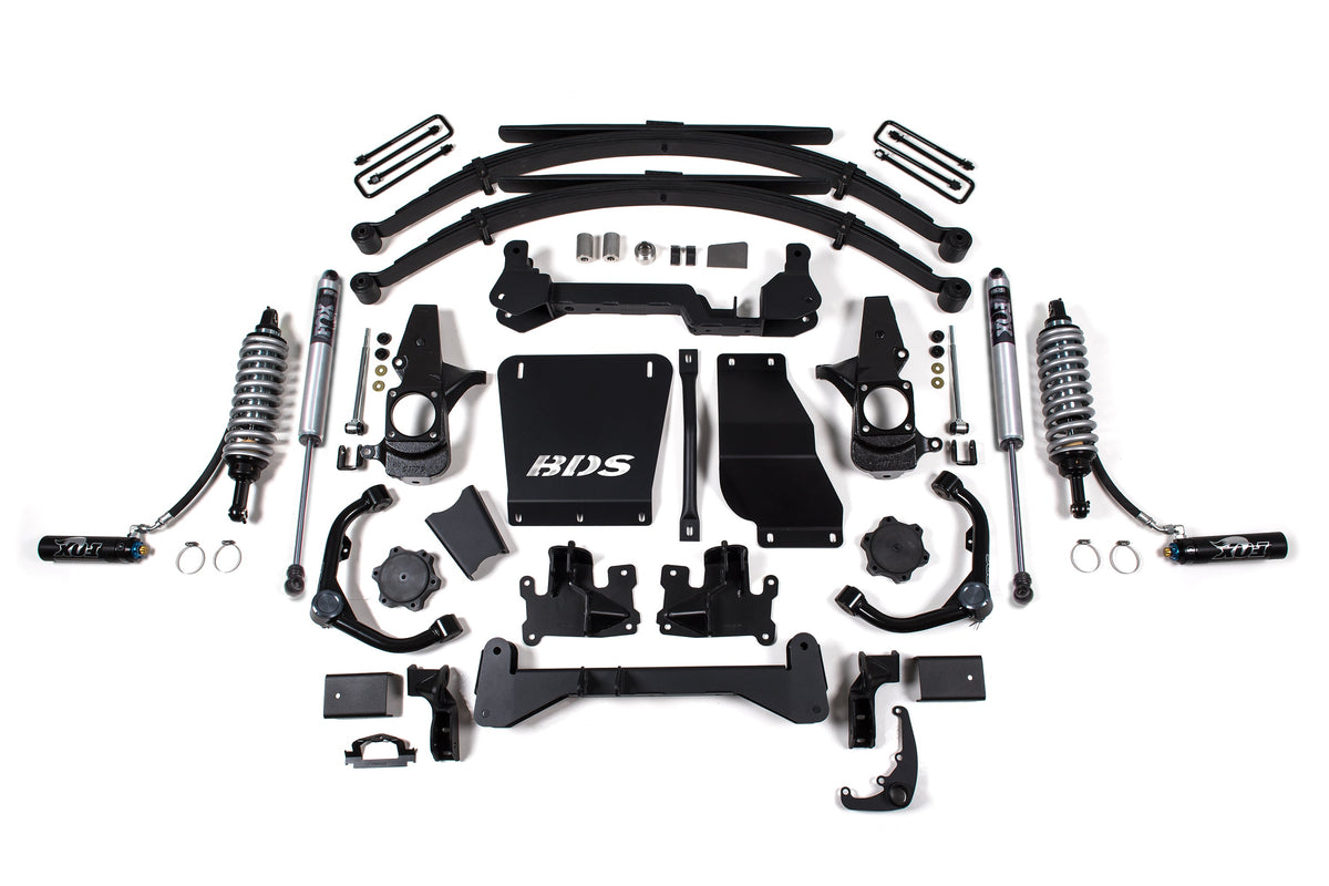 6.5 Inch Lift Kit | FOX 2.5 Coil-Over Conversion | Chevy Silverado or GMC Sierra 2500HD/3500HD (01-10) | Diesel - BDS...