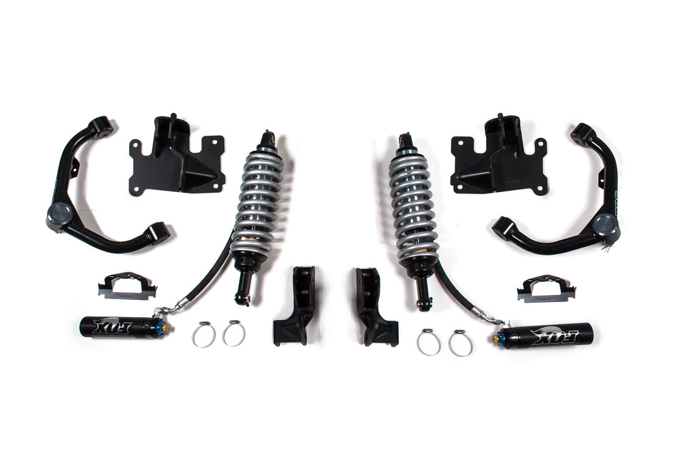 FOX 2.5 Coilover Conversion Upgrade - 4.5 Inch Lift | Factory Series | Chevy Silverado or GMC Sierra 2500HD/3500HD...