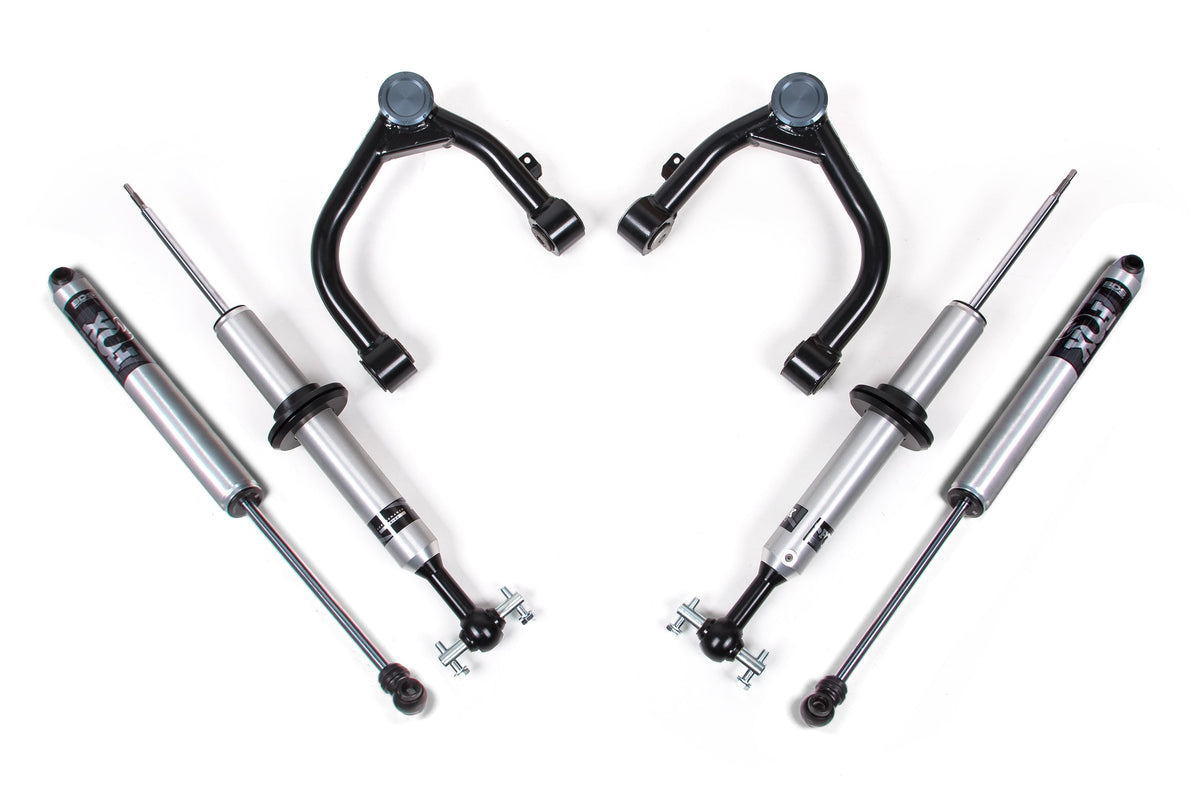 2 Inch Leveling Kit | FOX 2.0 Snap Ring Strut | Chevy Silverado or GMC Sierra 1500 (19-26) 4WD - BDS Suspension BDS770FSR