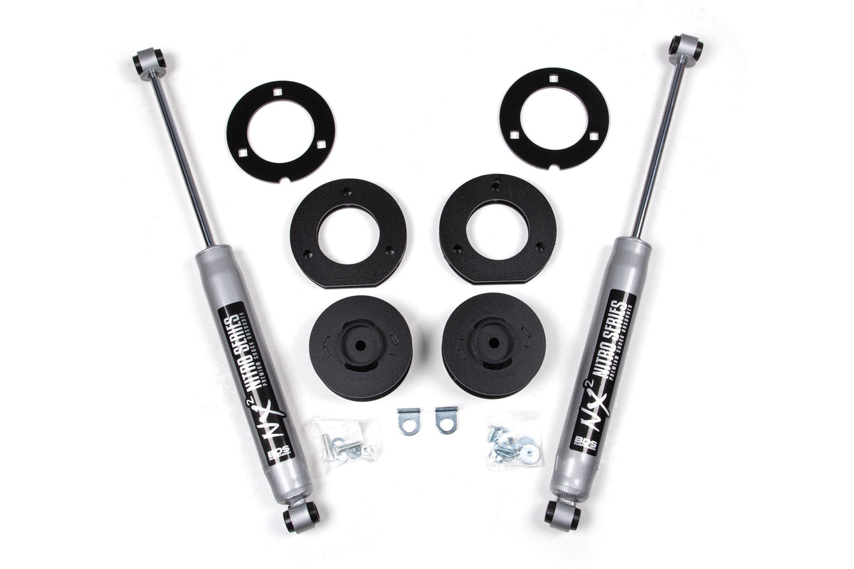 2 Inch Lift Kit | Chevy/GMC Avalanche, Suburban, Tahoe, Yukon/XL 1500 (07-19) 4WD - BDS Suspension BDS791FS