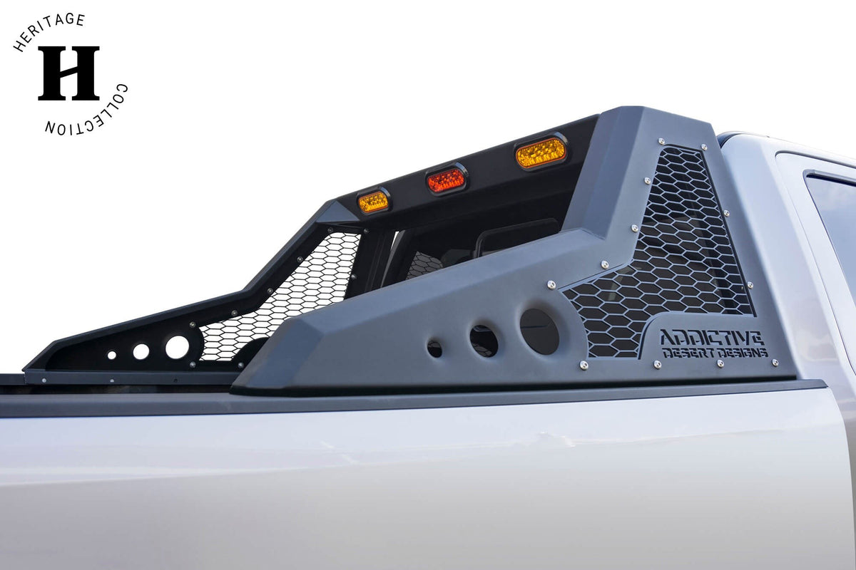 2017-2022 Ford Super Duty, 2009- 2018 Dodge RAM 1500 HoneyBadger Chase Rack - Addictive Desert Designs C995541440103