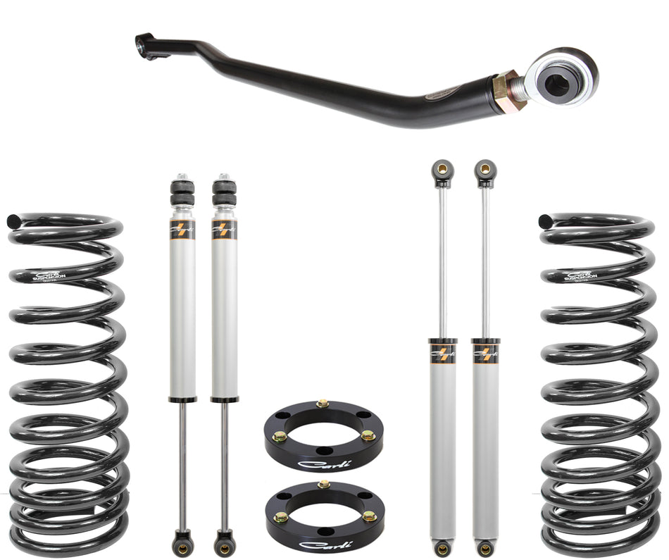 Commuter 2.0 Leveling System Base 3 Lift 2003-09 RAM 2500/3500 Diesel Carli Suspension