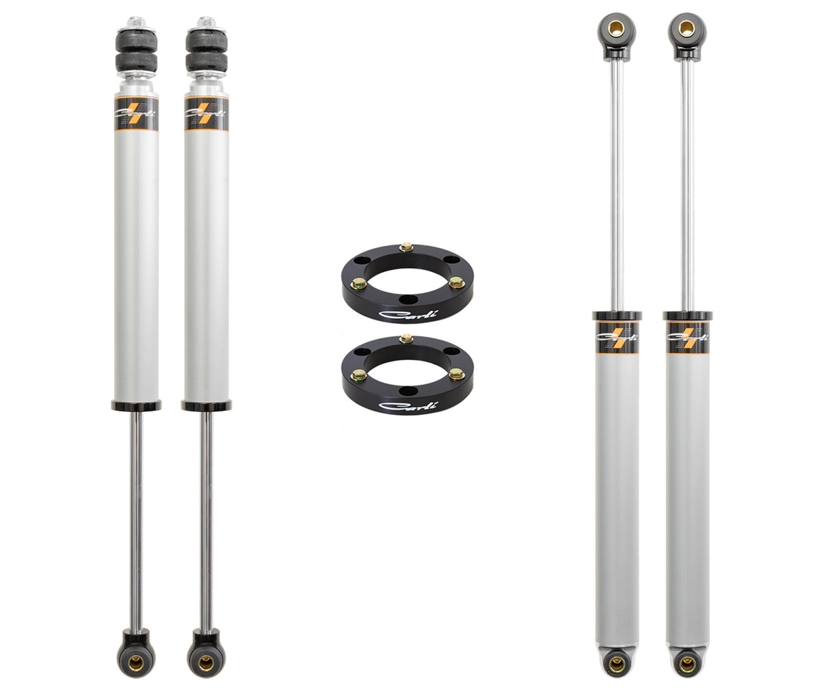 Commuter 2.0 Shock Package 3 Inch Lift 10 inch up Front And 11.3 inch rear 03-13 RAM 2500/3500 Diesel Carli Suspension
