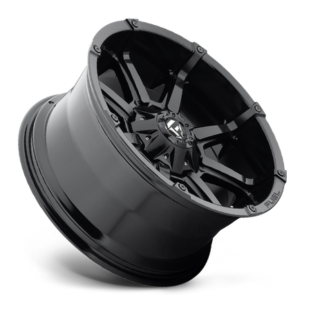 Aluminum Wheels 20X9 Coupler D575 6 On 135/6 On 139.7 Gloss Black 106.4 Bore 1 Offset 8 Spoke Fuel Off Road Wheels