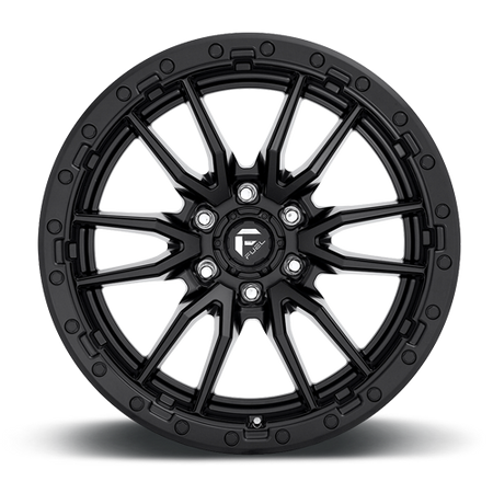 Aluminum Wheels 20X9 Rebel D679 6 On 139.7 Matte Black 106.1 Bore 1 Offset Fuel Off Road Wheels