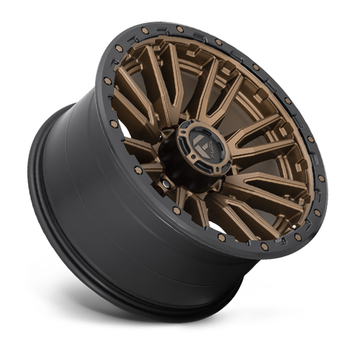 Aluminum Wheels 20X10 Rebel D681 8 On 170 Matte Bronze Black Bead Ring 125.1 Bore -18 Offset Fuel Off Road Wheels