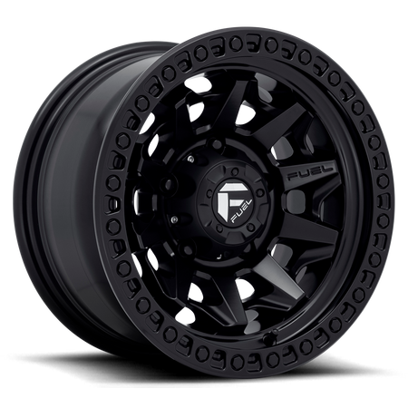Aluminum Wheels 15X8 Covert D694 5 On 139.7 Matte Black 108 Bore -19 Offset Multi Spoke Fuel Off Road Wheels