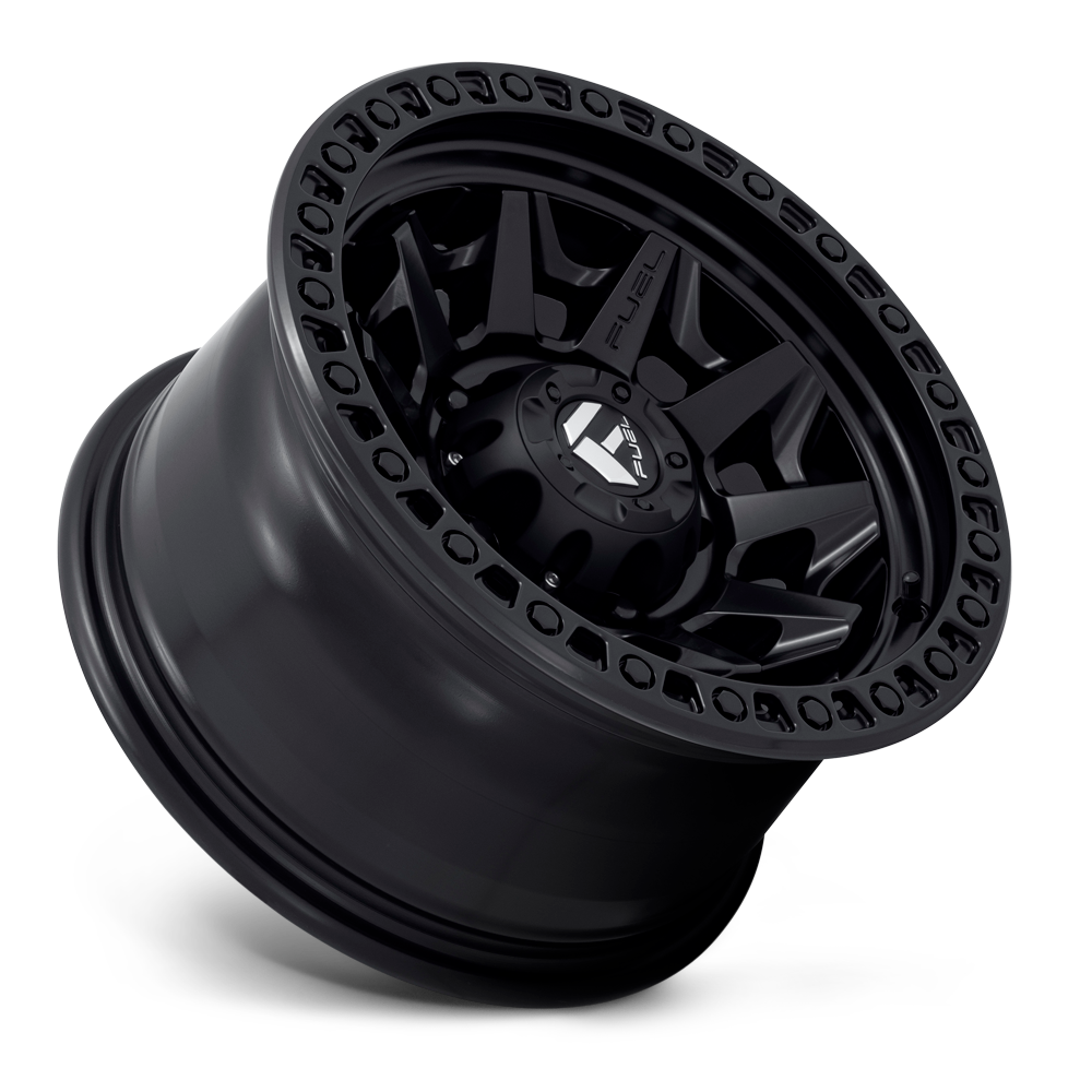 Aluminum Wheels 15X8 Covert D694 5 On 139.7 Matte Black 108 Bore -19 Offset Multi Spoke Fuel Off Road Wheels