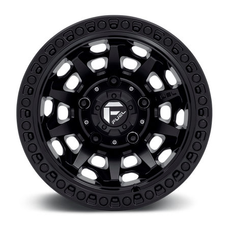 Aluminum Wheels 15X8 Covert D694 5 On 139.7 Matte Black 108 Bore -19 Offset Multi Spoke Fuel Off Road Wheels