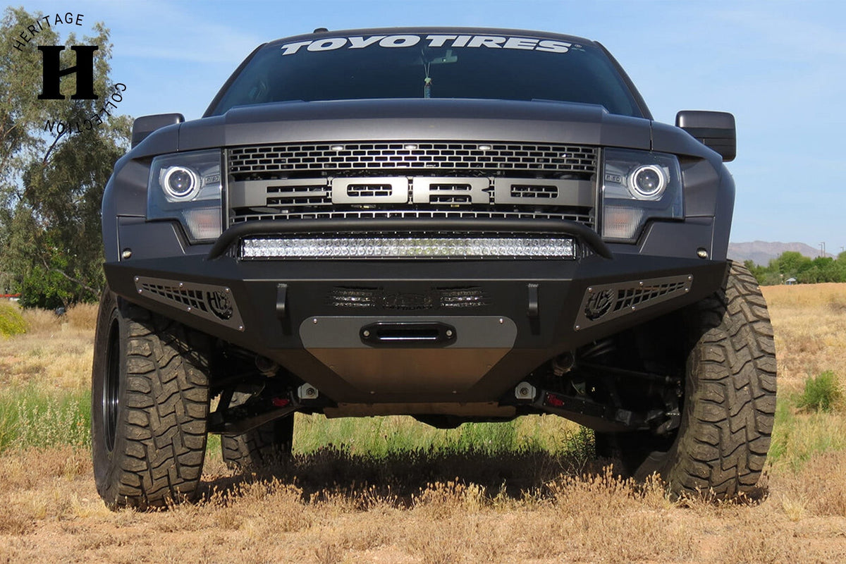 2010-2014 Ford F-150 Raptor HoneyBadger Front Bumper - Addictive Desert Designs F017275050103 - view 2