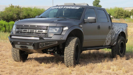2010-2014 Ford F-150 Raptor HoneyBadger Front Bumper - Addictive Desert Designs F017275050103 - view 3