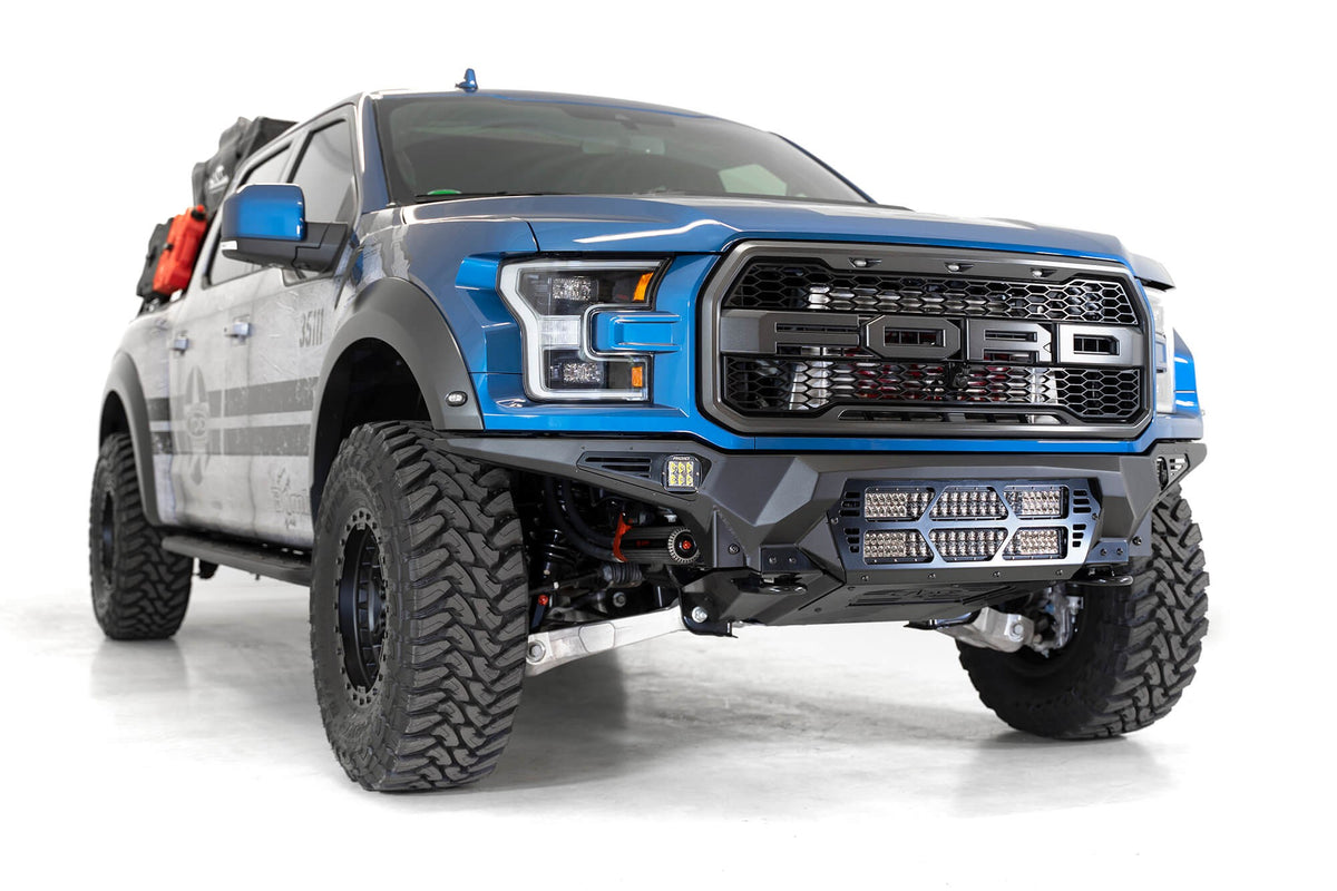 2017-2020 Ford F-150 Raptor Bomber Front Bumper - Addictive Desert Designs F110012140103