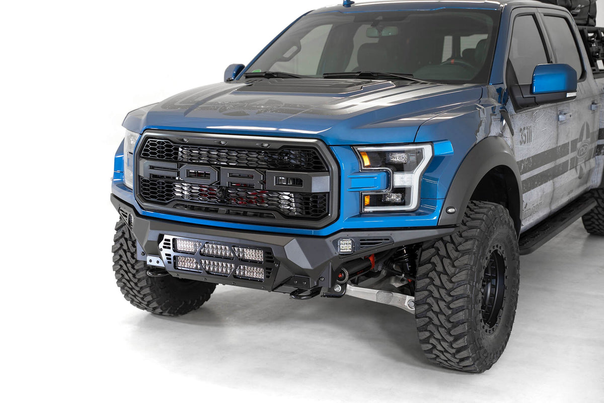 2017-2020 Ford F-150 Raptor Bomber Front Bumper - Addictive Desert Designs F110012140103 - view 4
