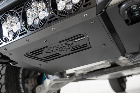 2017-2020 Ford Raptor Bomber Front Bumper Mounts for 3 Baja Designs LP6 Round Lights - Addictive Desert Designs F110014100103 - view 2