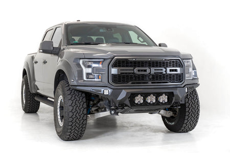 2017-2020 Ford Raptor Bomber Front Bumper Mounts for 3 Baja Designs LP6 Round Lights - Addictive Desert Designs F110014100103 - view 5