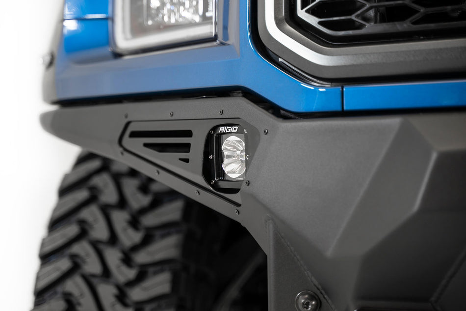 2017-2020 Ford Raptor Bomber Front Bumper Mounts for 4 Rigid 360 6 Inch Round Lights - Addictive Desert Designs F110014110103 - view 2